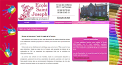 Desktop Screenshot of ecole-privee-la-fresnais.com